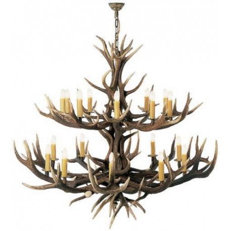 Lampadario corna di cervo Lampadario corna di cervo