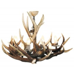 Lampadario corna di cervo