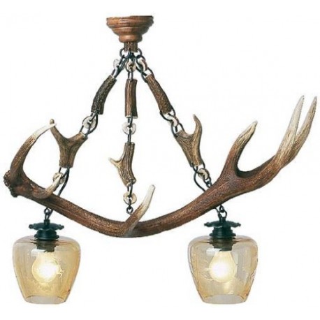 Lampadario corna di cervo Lampadario corna di cervo