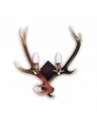 Appliques in corno di cervo